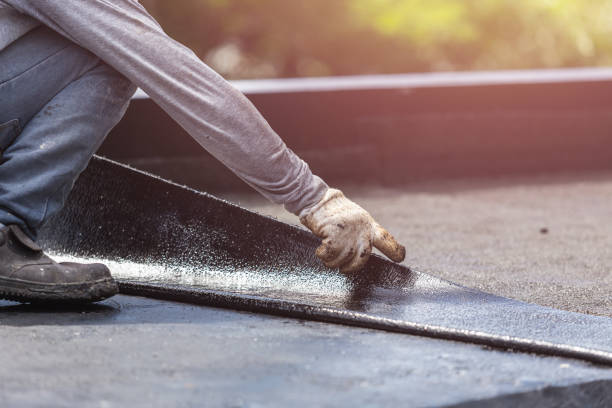 Professional Basement Waterproofing technician working in Long Branch, NJ